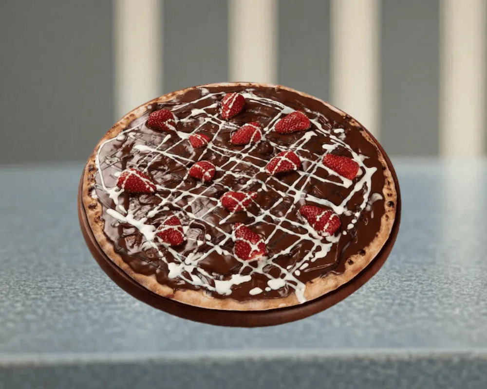 Nutella, brownie, chocolat blanc